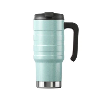 កែវធ្វើដំណើរដែកអ៊ីណុកជាមួយនឹងដៃកាន់